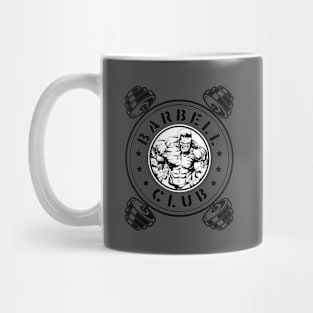 barbell club Mug